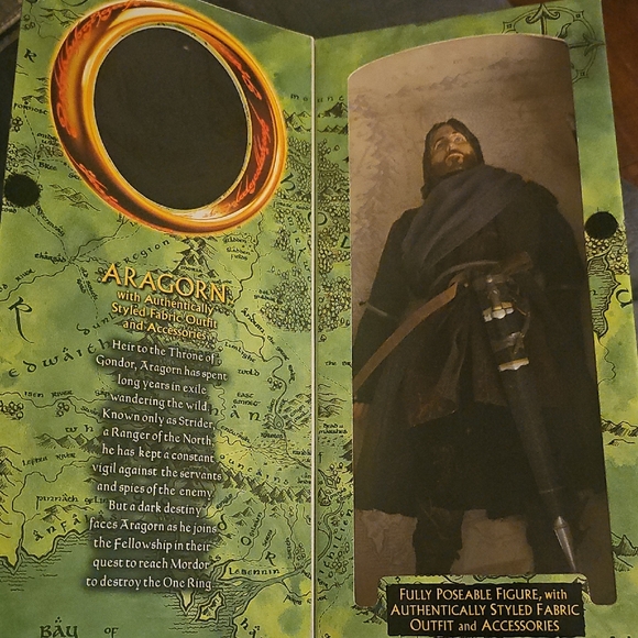 Lord of the Rings Aragorn Action Figure - Special Edition - Picture 5 of 5